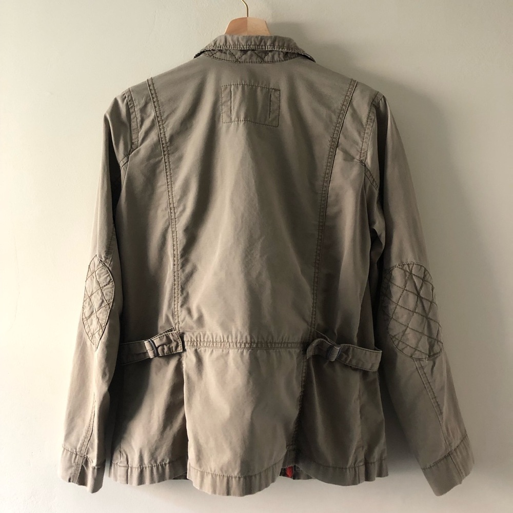 Eddie Bauer - Utility Jacket in Tannish Olive Green - M - Picture 10 of 15